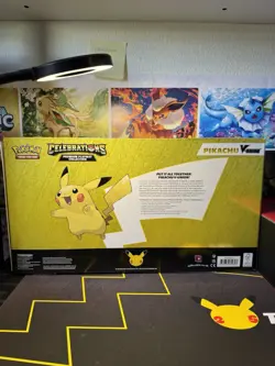 Pokemon Celebrations 25th Anniversary Pikachu V-union Premium Playmat Collection - Image 5