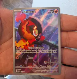 NEAR MINT Pokemon Charcadet Phantasmal Flames Promo Pokemon Center Exclusive - Image 2