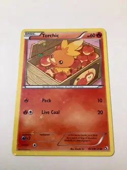 2013 Pokemon Legendary Treasures Radiant Collection RC5 Torchic M/NM - Image 1