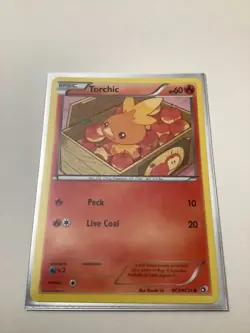 2013 Pokemon Legendary Treasures Radiant Collection RC5 Torchic M/NM - Image 3