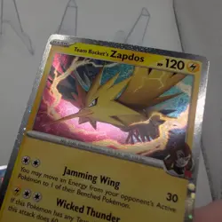 Pokemon TCG Team Rocket’s Zapdos, Articuno, Tyranitar Cosmo Holo Promos - Image 5