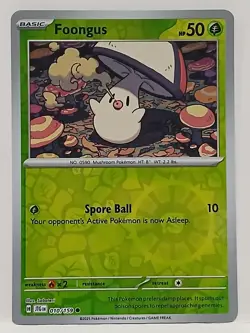 Foongus #10/159 Journey Together 2025 Reverse Holo Pokemon TCG - Image 1