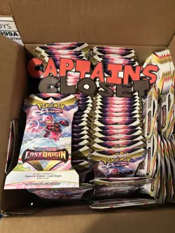 Lot of (80) Pokemon TCG: Sword & Shield Lost Origin Sleeved Booster Packs Sealed - Image 1
