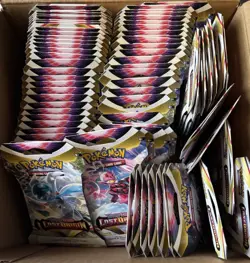 Lot of (80) Pokemon TCG: Sword & Shield Lost Origin Sleeved Booster Packs Sealed - Image 2