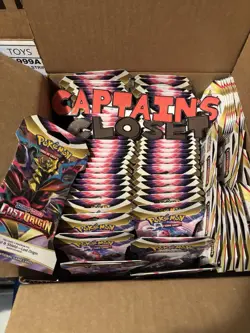 Lot of (80) Pokemon TCG: Sword & Shield Lost Origin Sleeved Booster Packs Sealed - Image 3