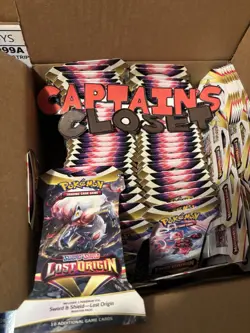 Lot of (80) Pokemon TCG: Sword & Shield Lost Origin Sleeved Booster Packs Sealed - Image 4