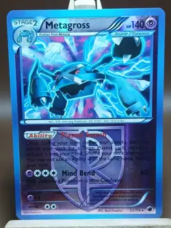 HP Pokemon Metagross (Team Plasma) 52/116 Plasma Freeze Reverse Holo - Image 1