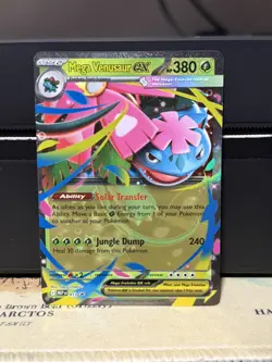 Mega Venusaur Ex Holo Mega Evolution Black Star Promo 013 Pokemon TCG - Image 1