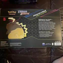 Pokemon Pikachu VMAX Crown Zenith Special Collection TCG Sealed Box - Image 2