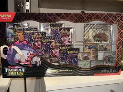 Pokemon TCG PALDEAN FATES Great Tusk Iron Treads Ex Premium Collection ✅ NEW - Image 1