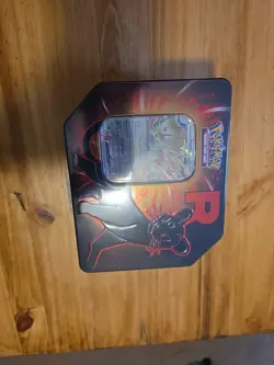 Pokemon TCG Team Rocket Destined Rivals Tin Persian Sealed - Image 1