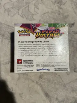 Pokemon Sword & Shield Vivid Voltage Booster Box - SWSH04 - Factory SEALED - Image 2