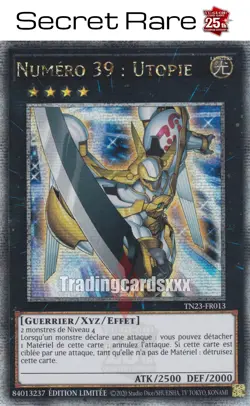 Yu-Gi-Oh! Numero 39 : Utopie : QCSE TN23-FR013 - Image 1
