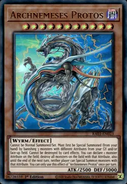 Archnemeses Protos - Ultra Rare 1st Edition RA03-EN023 - NM - YuGiOh - Image 1