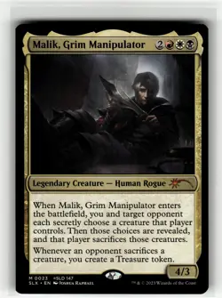 MALIK, GRIM MANIPULATOR SLX Cards #23 SLX(NM+)(MTG) - Image 1