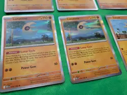 Mega Evolution Playset X8 Lunatone Solrock Pokemon Card NM Set Of 8 - Image 2