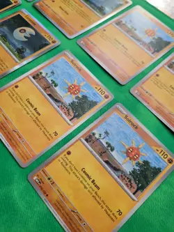 Mega Evolution Playset X8 Lunatone Solrock Pokemon Card NM Set Of 8 - Image 3