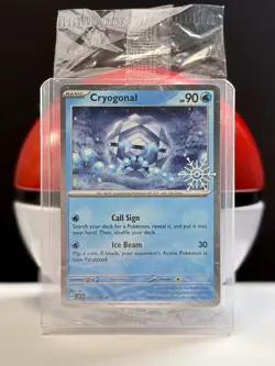Cryogonal Holiday Calendar 2025 Festive Stamp Promo Card Sealed S&V SSP 047/191 - Image 1