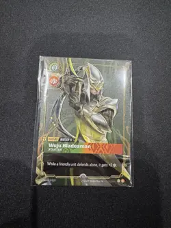 Master Yi - Wuju Blademaster Riftbound Metal Card Prize Wall Item - Image 2