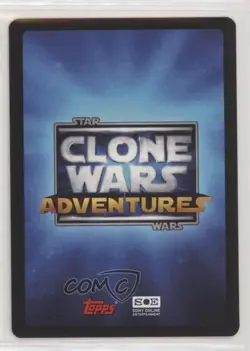 2011 Star Wars: Clone Wars Adventures Trading Card Game Wat Tambor #39 - Image 2