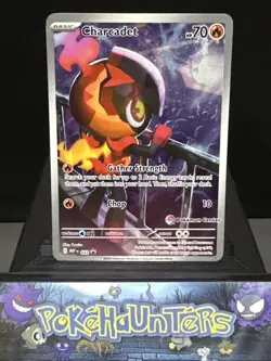Pokemon Card Charcadet MEP 022 Mega Evolution Promo Pokemon Center Stamped - Image 1