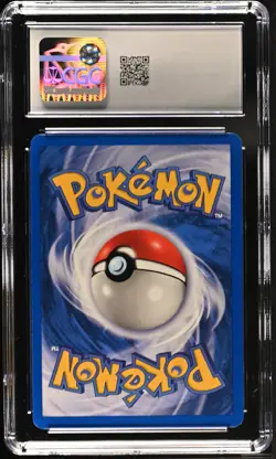 CGC 9 MINT Hitmonchan 2000 Base Set 2 8/130 Holo Pokemon Card - Image 2