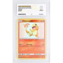 Charmander - Hidden Fates Sv6/Sv94 Shiny Holo Rare Pokemon TCG card - ACE Mint 9 - Image 3