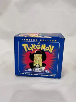 23K Gold Plated CHARIZARD Trading Card 1999 Burger King NEW SEALED 🔥🔥🔥🔥 - Image 2