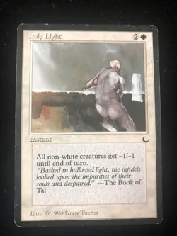 Holy Light MTG The Dark Common MP - Image 1