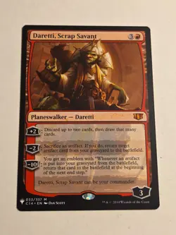 Daretti, Scrap Savant X1 C14 MTH The List Reprints - Image 1