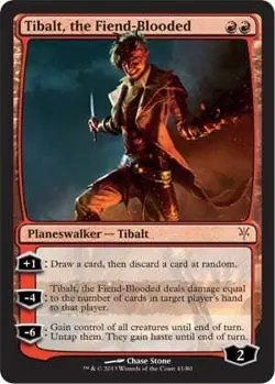 MTG Magic - Tibalt, the Fiend-Blooded - Duel Deck: Sorin vs. Tibalt - Image 1