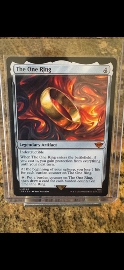 MTG Lord of the Rings .The One Ring - Image 1