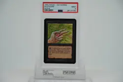 1993 Magic: The Gathering - Limited Edition Alpha DEATHGRIP PSA 9 - MTG - Image 1