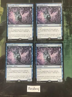 4x MTG Serendib Efreet - Eternal Masters (EMA) (Playset) - Image 1