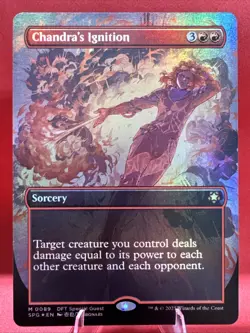 MTG 💥Chandra's Ignition💥 (Borderless) Special Guests 💥Foil💥 M 0089 - Image 1