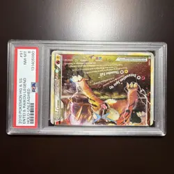 Pokemon Raikou & Entei Legend Perfect Pair 90/91 PSA 8/8 NM-XT Unleashed Holo - Image 4