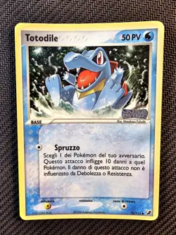Pokemon | Totodile 78/115 EX Forze Segrete 2006 Italiano Holo Stamped Vintage - Image 1
