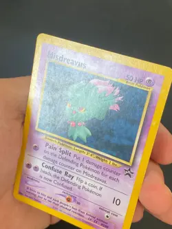 ENGLISH POKEMON MISDREAVUS 39 PROMO BLACK STAR WIZARDS FEUFOREVE - G/VG - Image 2