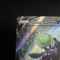 Pokemon Shadow Rider Calyrex V Alt Full Art 172/198 Chilling Reign NM/M Unplayed - Image 2