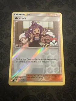 Pokemon TCG Acerola 1st Place League Promo 112a/147 - Burning Shadows - Image 1