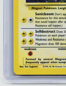 Magneton - Pokemon Karte TCG WOTC 11/62 Rare Holo Fossil /Q18 - Image 5