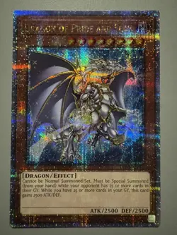 YUGIOH DRAGON OF PRIDE AND SOUL ASIA ENGLISH EDITION INFO-AE000 25TH FOIL QCSR - Image 1