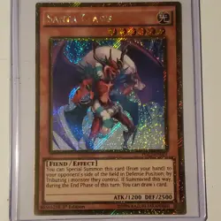 Santa Claws - Gold Secret Rare 1st Edition PGL2-EN021 - NM - YuGiOh - Image 1