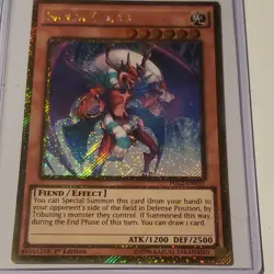 Santa Claws - Gold Secret Rare 1st Edition PGL2-EN021 - NM - YuGiOh - Image 2