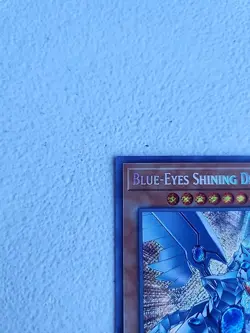 Yugioh Blue-Eyes Shining Dragon LCKC-EN008 (Secret Rare) 1st Edition #Y184 - Image 3