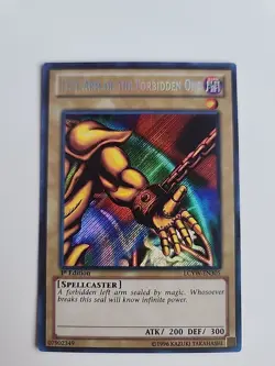 Yugioh Left Arm of the Forbidden One LCYW-EN305 (Secret Rare) 1st #Y76 - Image 1