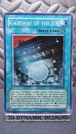 | Yugioh Gateway of the Six SOVR-EN089 Super Rare Stardust Overdrive NM 🔥 | - Image 1