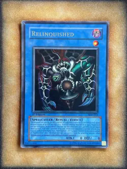 Yugioh Relinquished SDP-001 Ultra Rare 1st Ed HP - Image 1