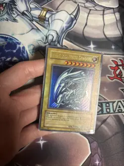 (AY) BLUE EYES WHITE DRAGON *** ULTRA RARE SDK-001 Unlimited YUGIOH! HP/DMG - Image 3
