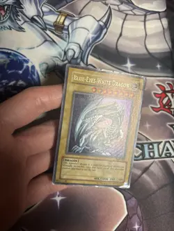 (AY) BLUE EYES WHITE DRAGON *** ULTRA RARE SDK-001 Unlimited YUGIOH! HP/DMG - Image 4